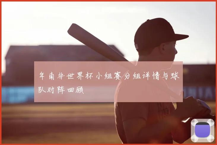 年南非世界杯小组赛分组详情与球队对阵回顾