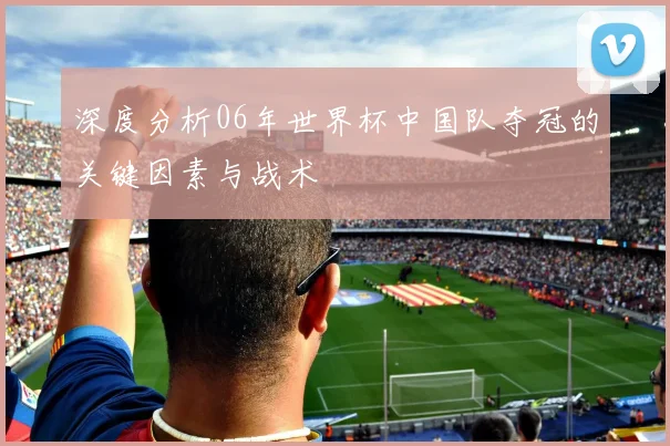 深度分析06年世界杯中国队夺冠的关键因素与战术